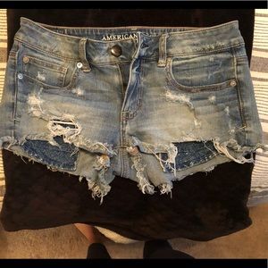 American Eagle Distressed Shorts